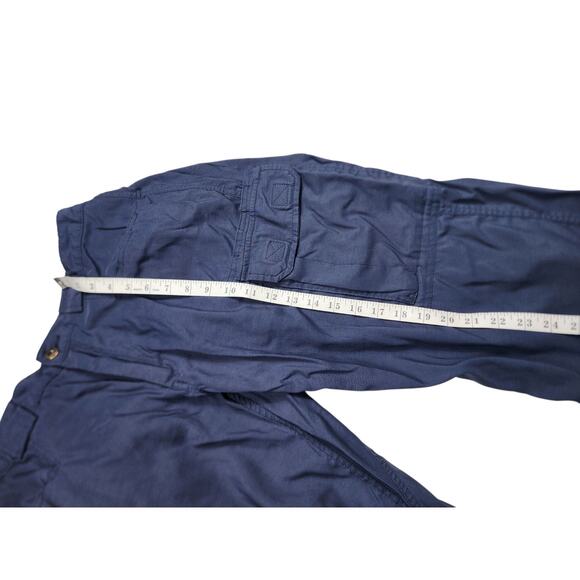 Duluth Trading Pants Mens Lx30 Workwear Blue Utility Cargo Durable Outdoor - Picture 7 of 15